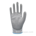 Hespax Cut Resistant HPPE Work Gloves PU Coated